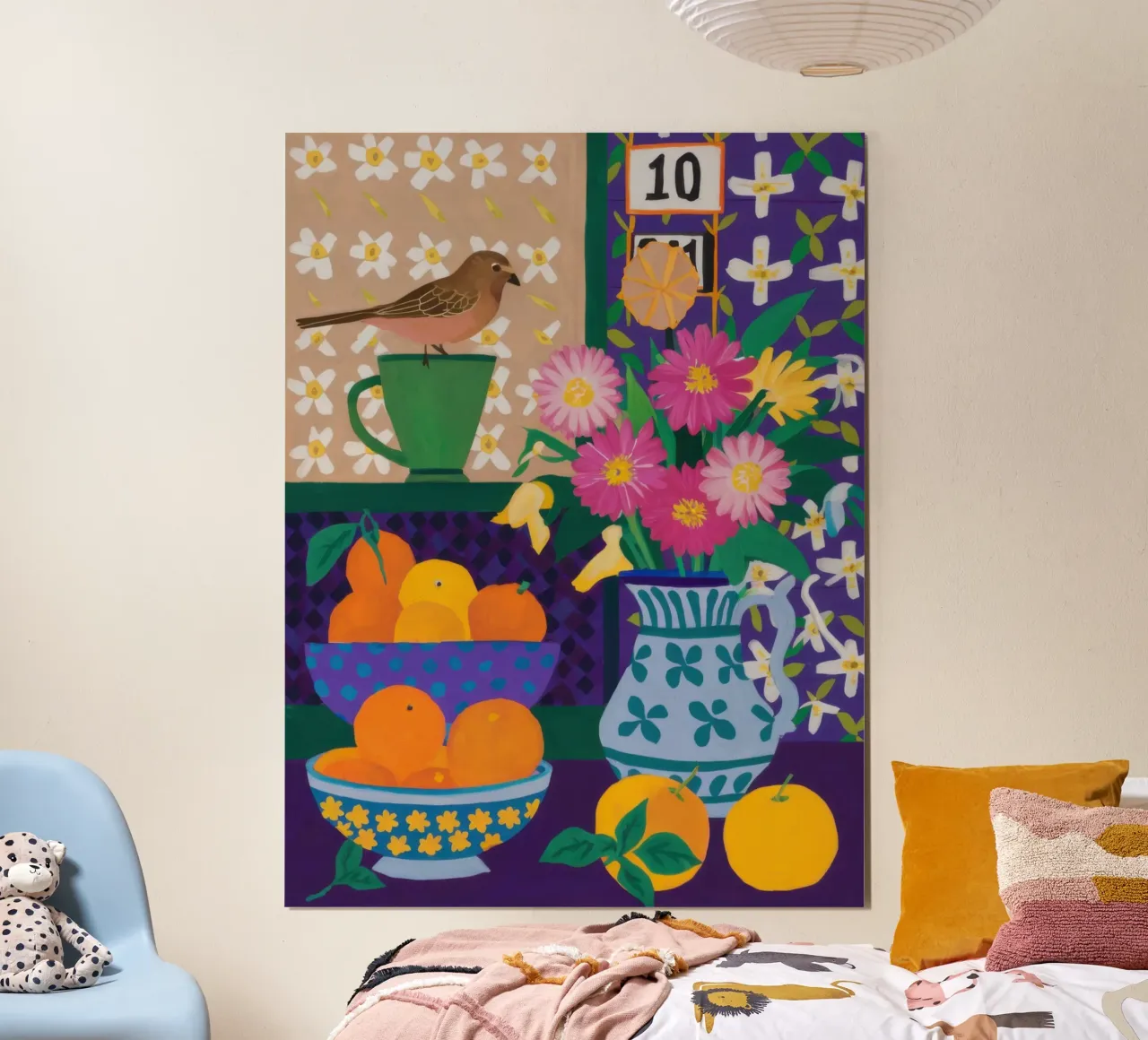 Folklore Tavola imbandita poster da Nova Glaze