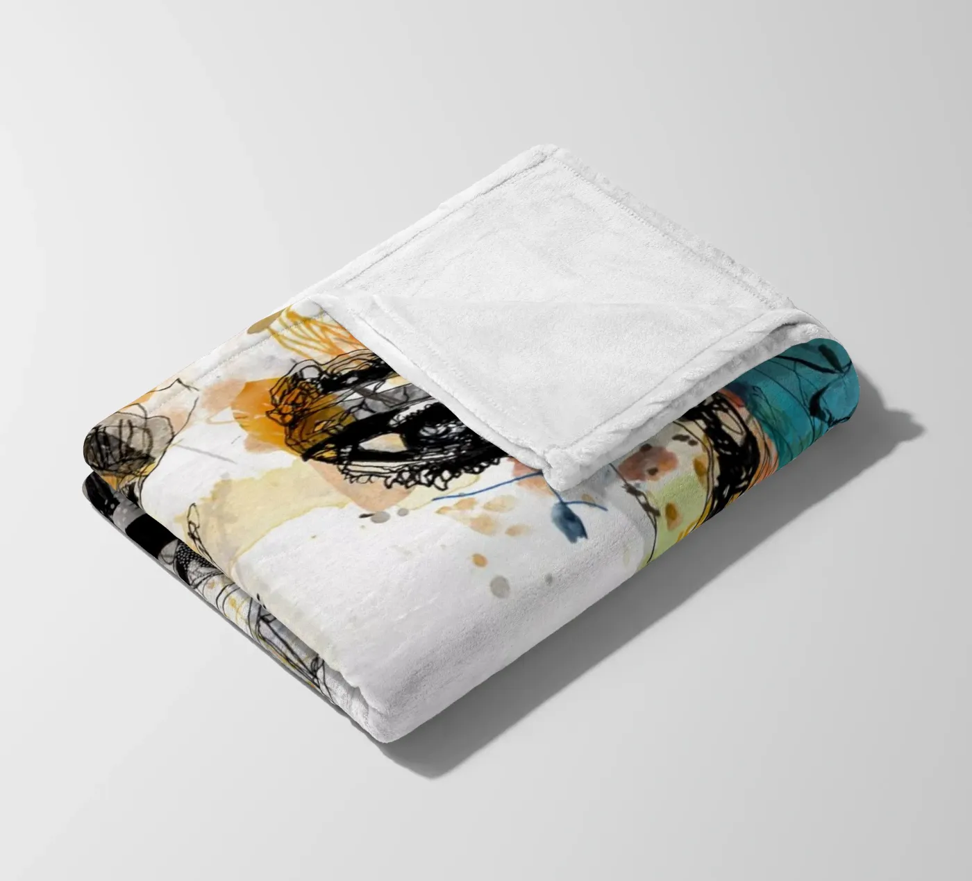 satiniert Fleecedecke von Giulio Iurissevich