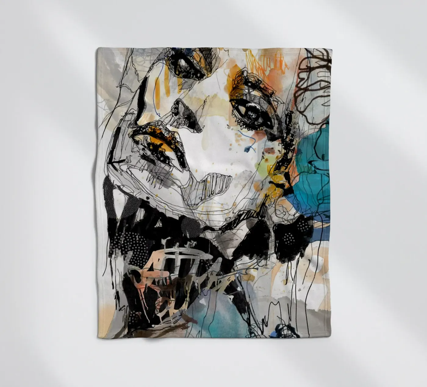 satiniert Fleecedecke von Giulio Iurissevich