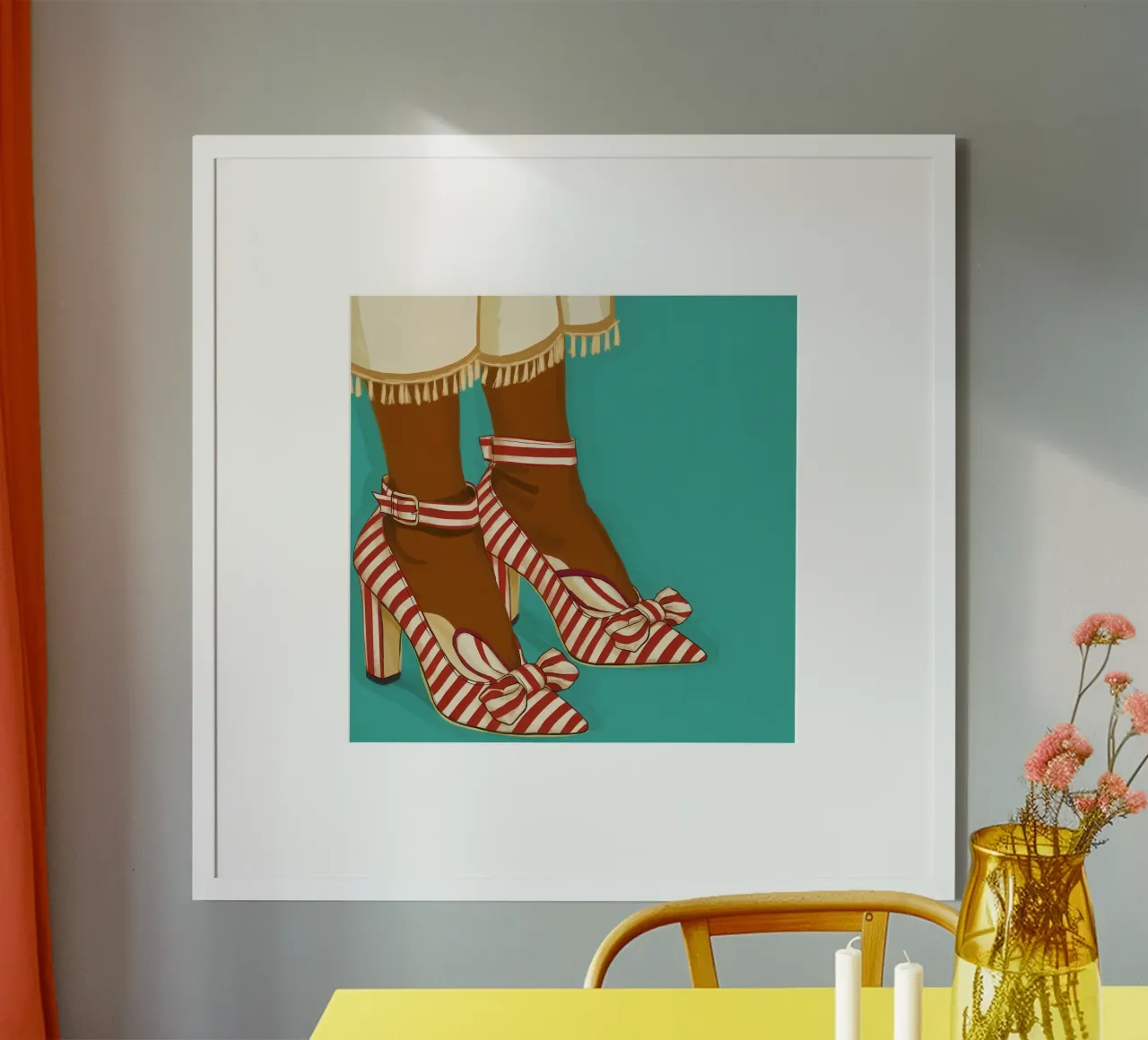 Striscia di caramelle poster da Nova Glaze