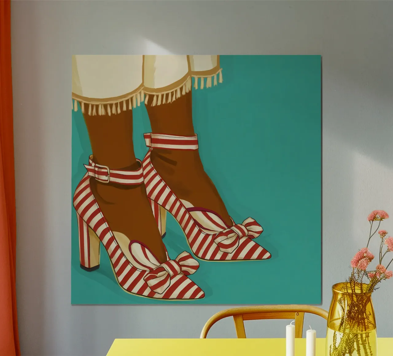 Striscia di caramelle poster da Nova Glaze