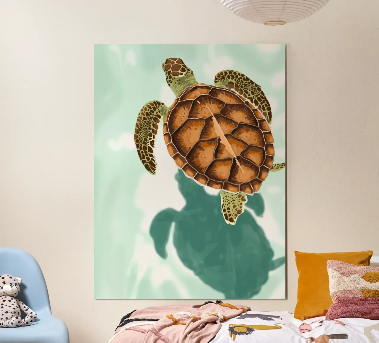 Possedere la propria ombra poster con telaio in plastica da 83oranges