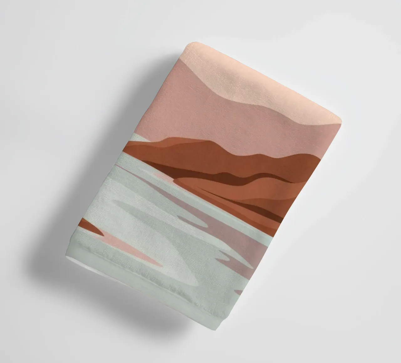 Zeemeeuwen bij zonsondergang badhanddoek van Nova Glaze