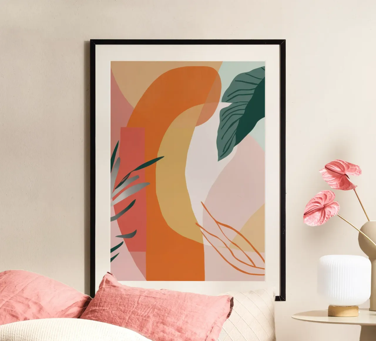 Sussurro botanico di terra poster da Snow Mist