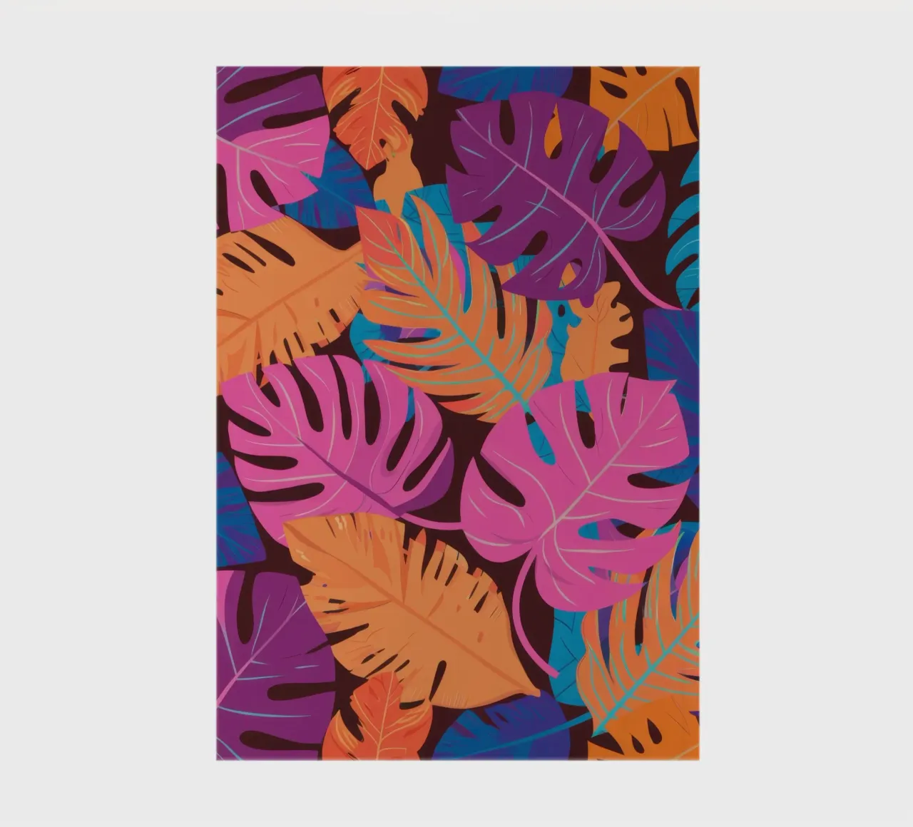 Psychedelic Jungle Haze notebook by Nova Glaze