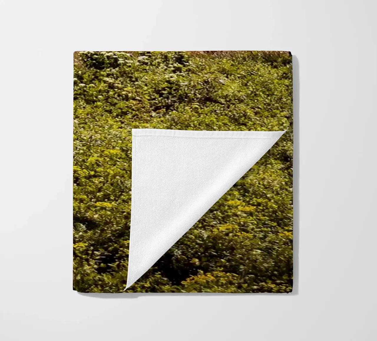 Spring is Loading in Romania – Wildflower Field from Train W beach towel by jay