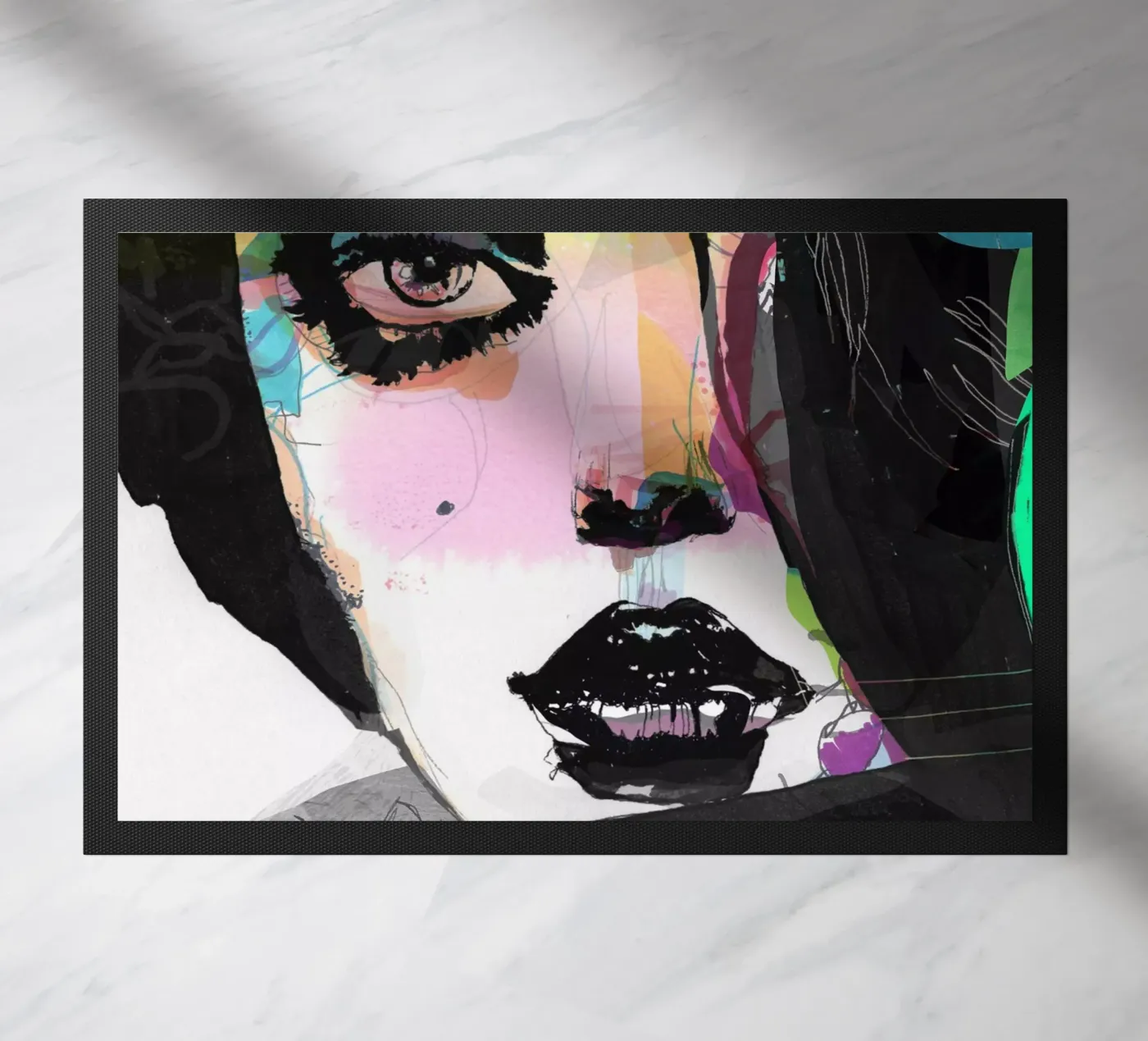 not black doormat by Giulio Iurissevich