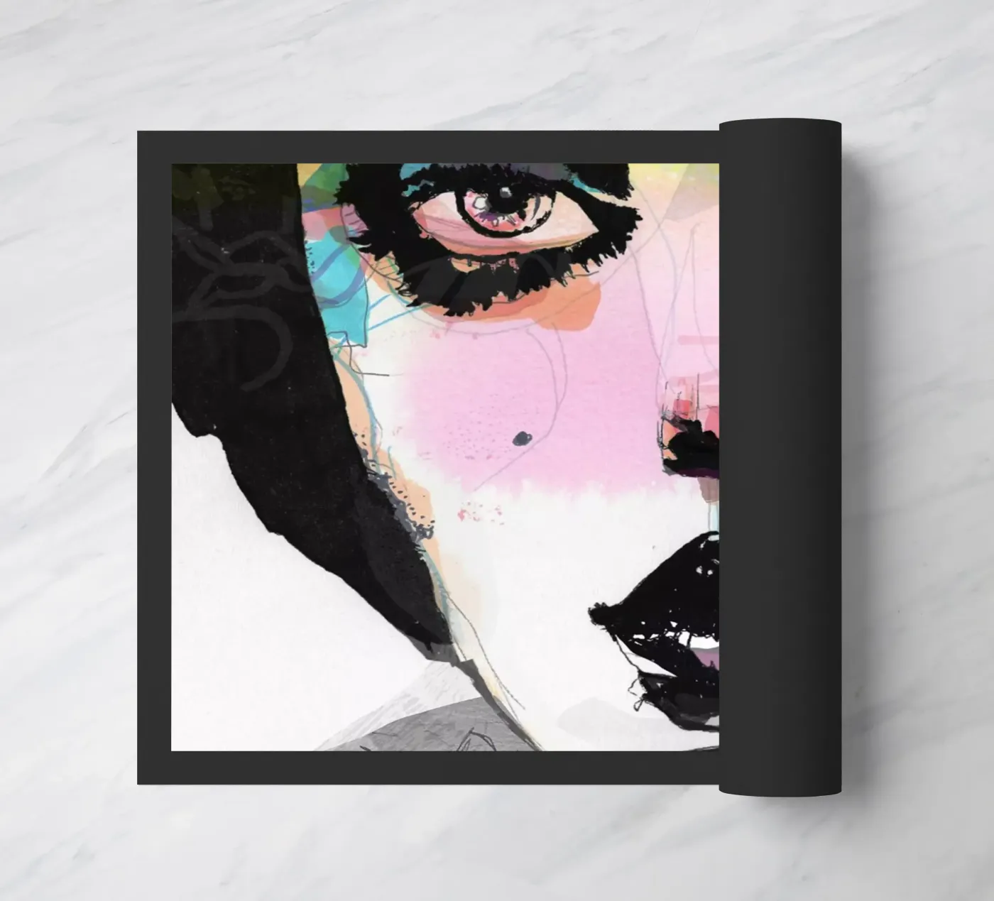 not black doormat by Giulio Iurissevich