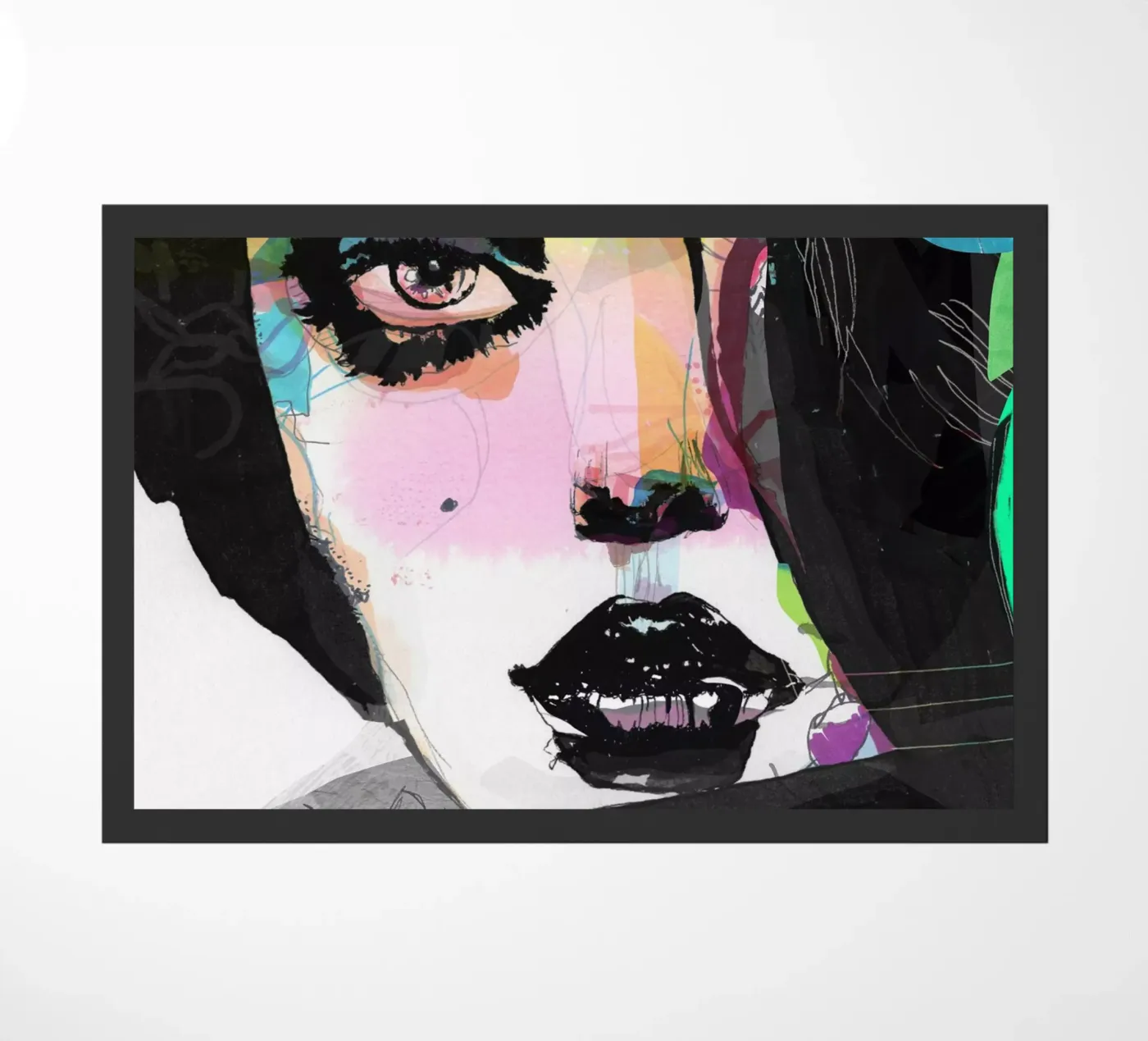 not black doormat by Giulio Iurissevich