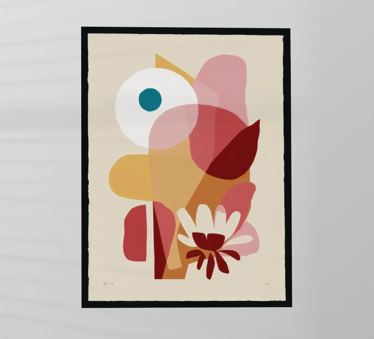 Sovrapposizione di forme Composizione pellicola backlit da Snow Mist