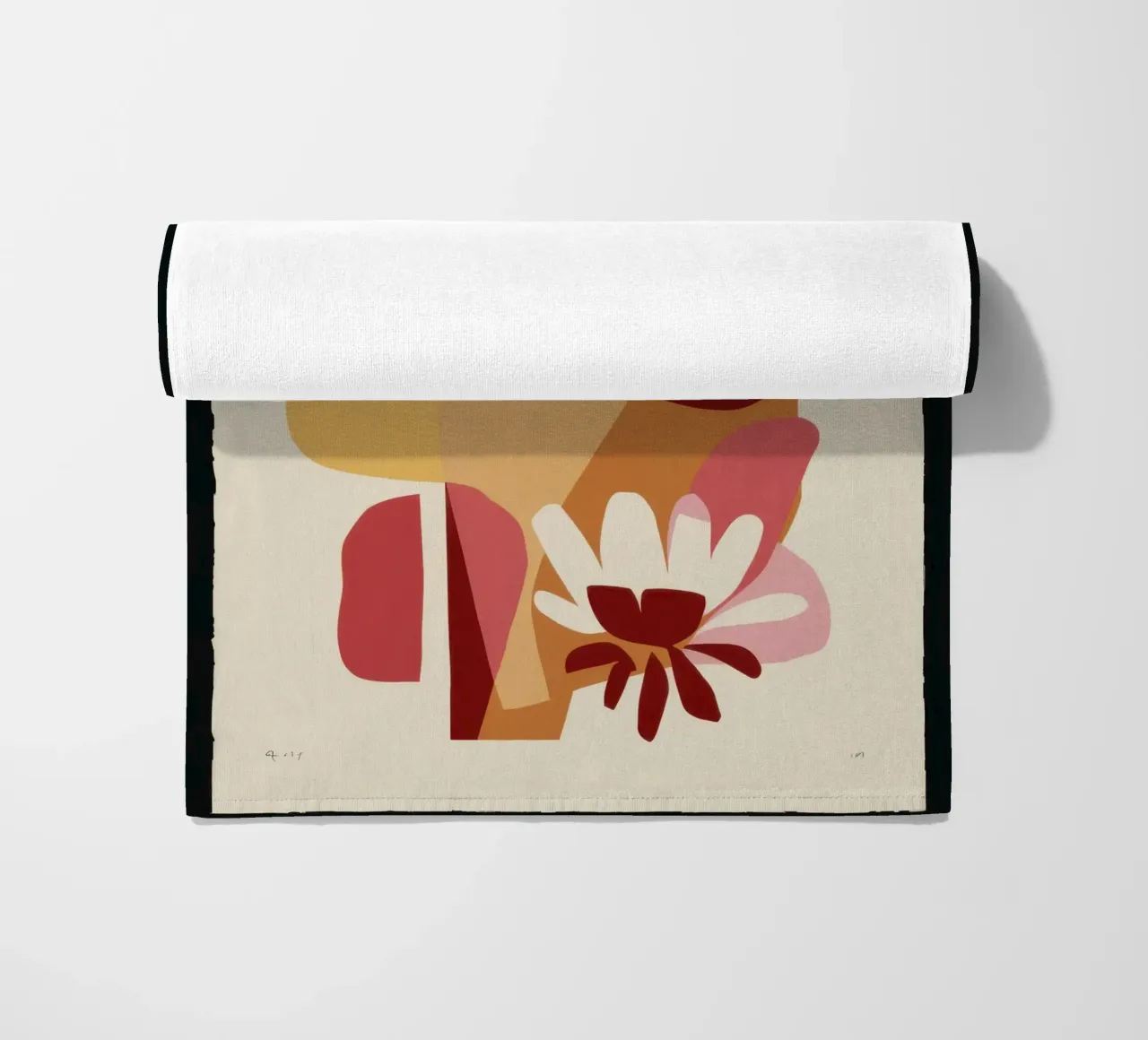 Sovrapposizione di forme Composizione telo mare da Snow Mist