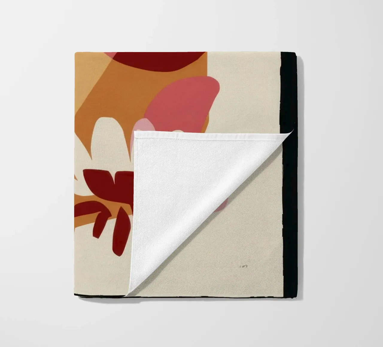 Sovrapposizione di forme Composizione telo mare da Snow Mist