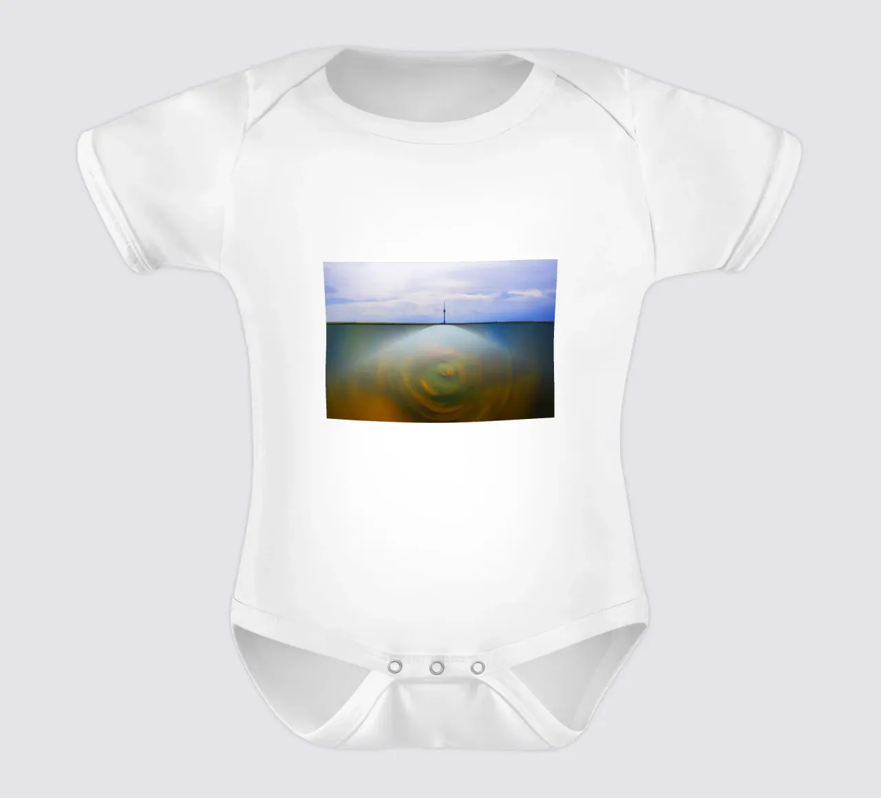 Beneath It All Magic Happens - Abstract Nature Reflection Ar body bébé de jay