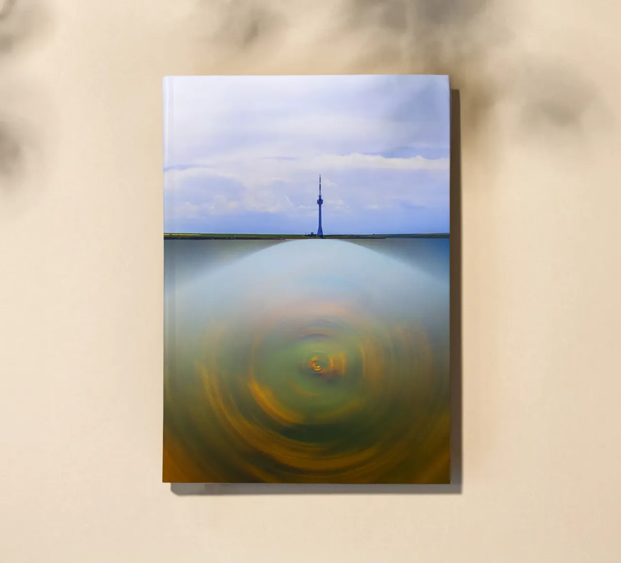 Beneath It All Magic Happens – Abstract Nature Reflection Ar notebook by jay