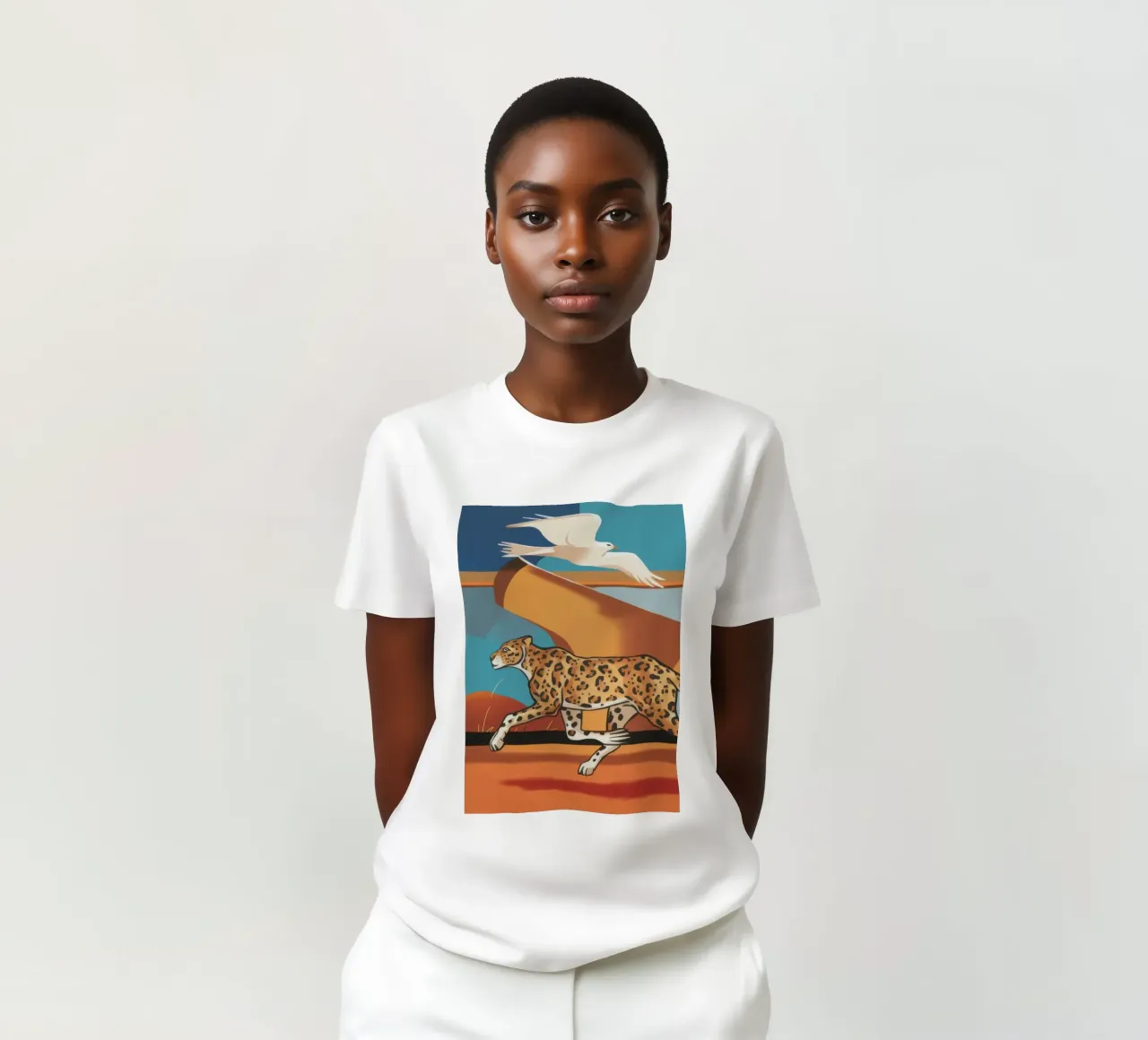 Corsa nel deserto delle dune t-shirt da Scaller Stars