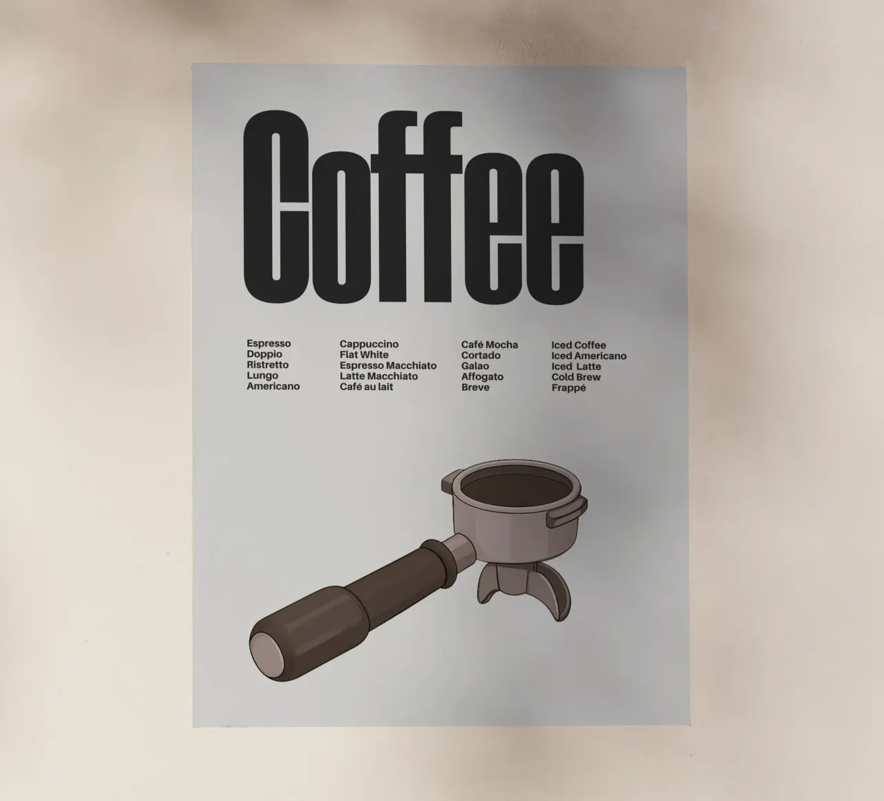 Coffee Variations I pellicola backlit da Diesdas Ananas Design