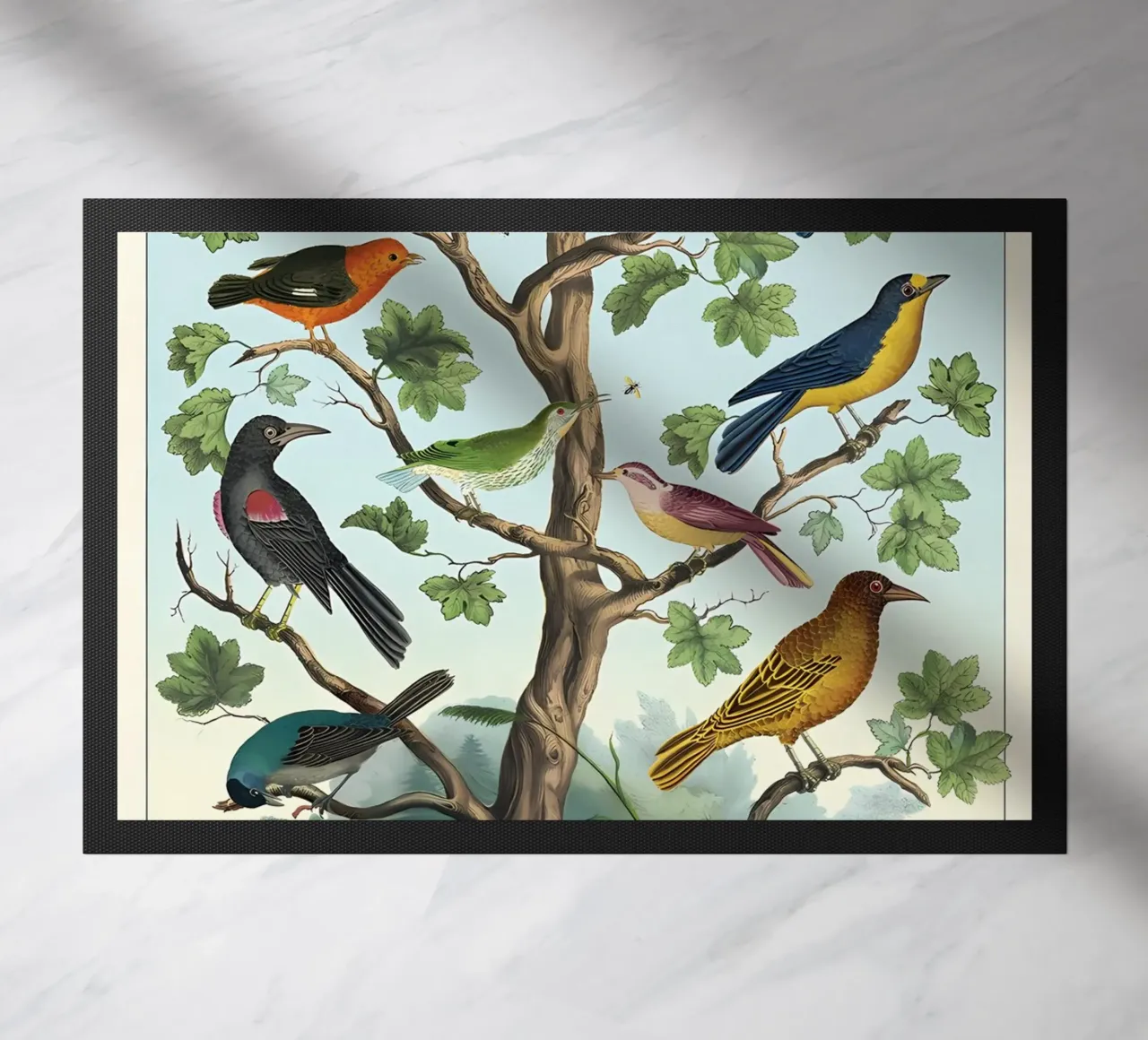 uccelli zerbino da Graham Robertson