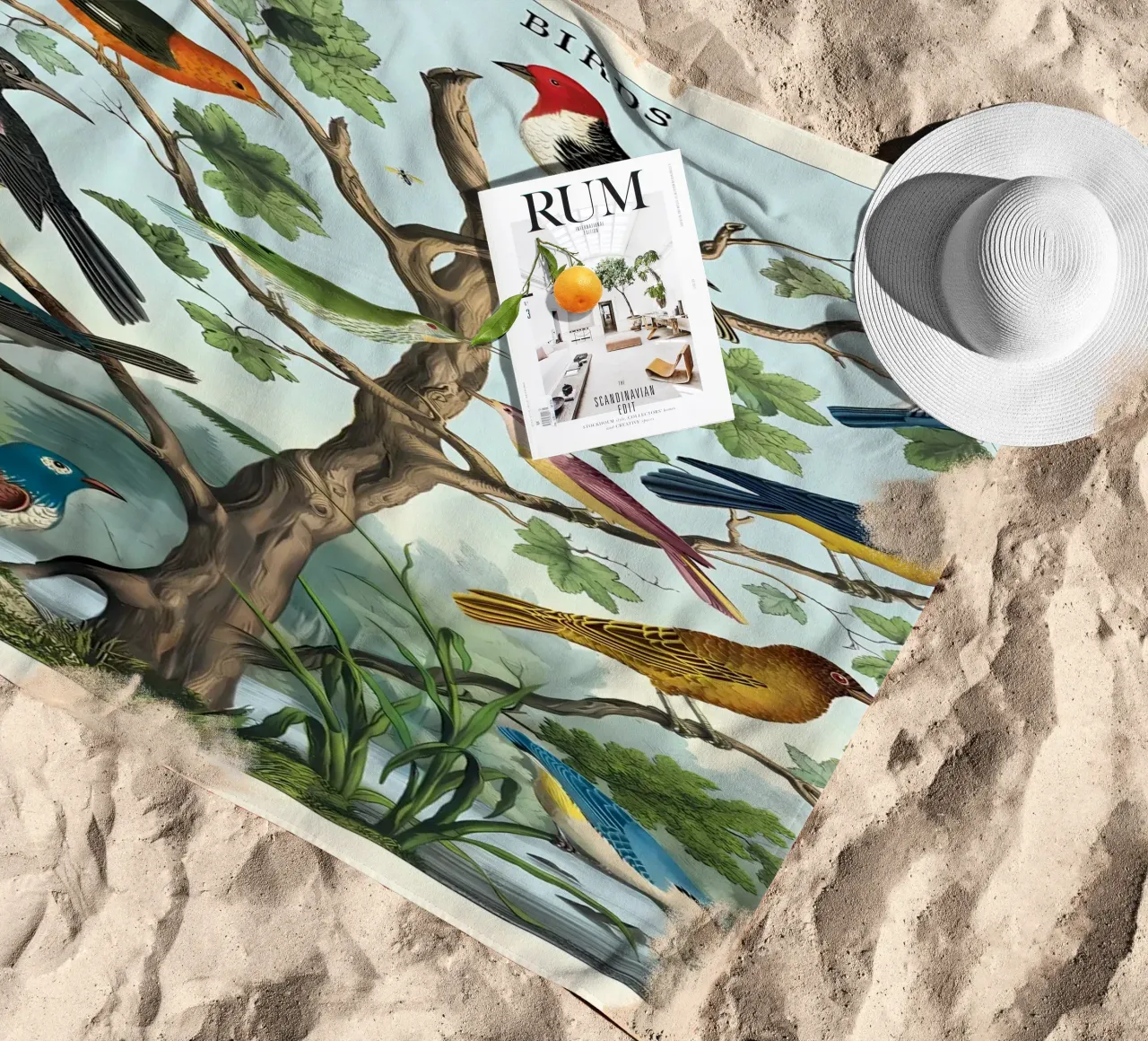 uccelli telo mare da Graham Robertson