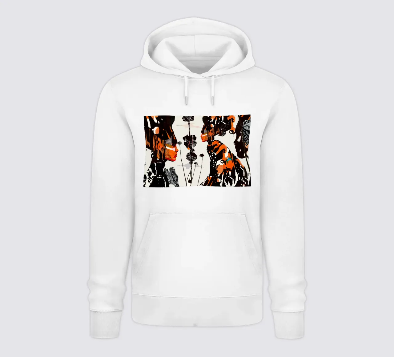 flamingo eclipse hoodie by Giulio Iurissevich