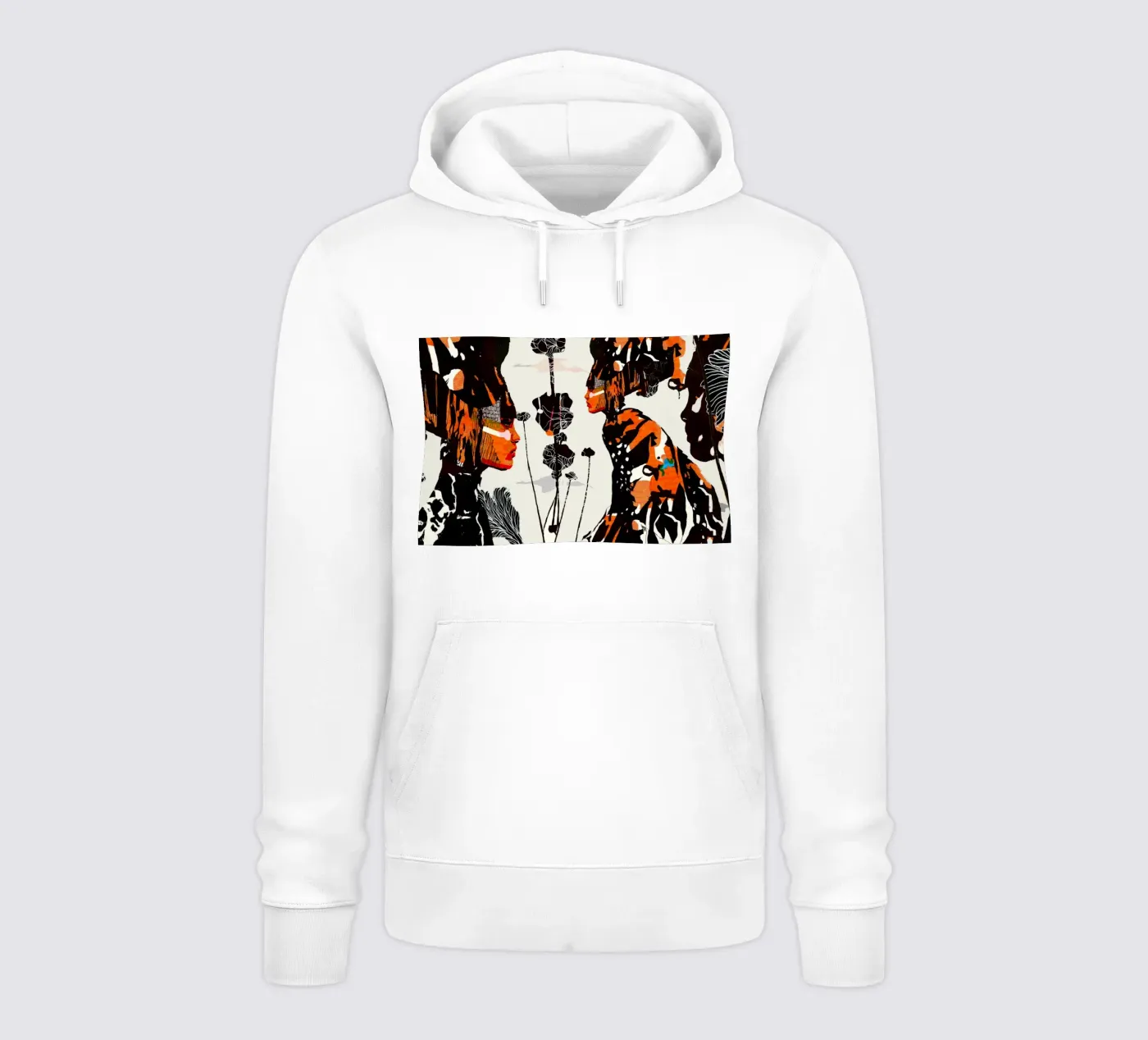 flamingo eclipse hoodie by Giulio Iurissevich