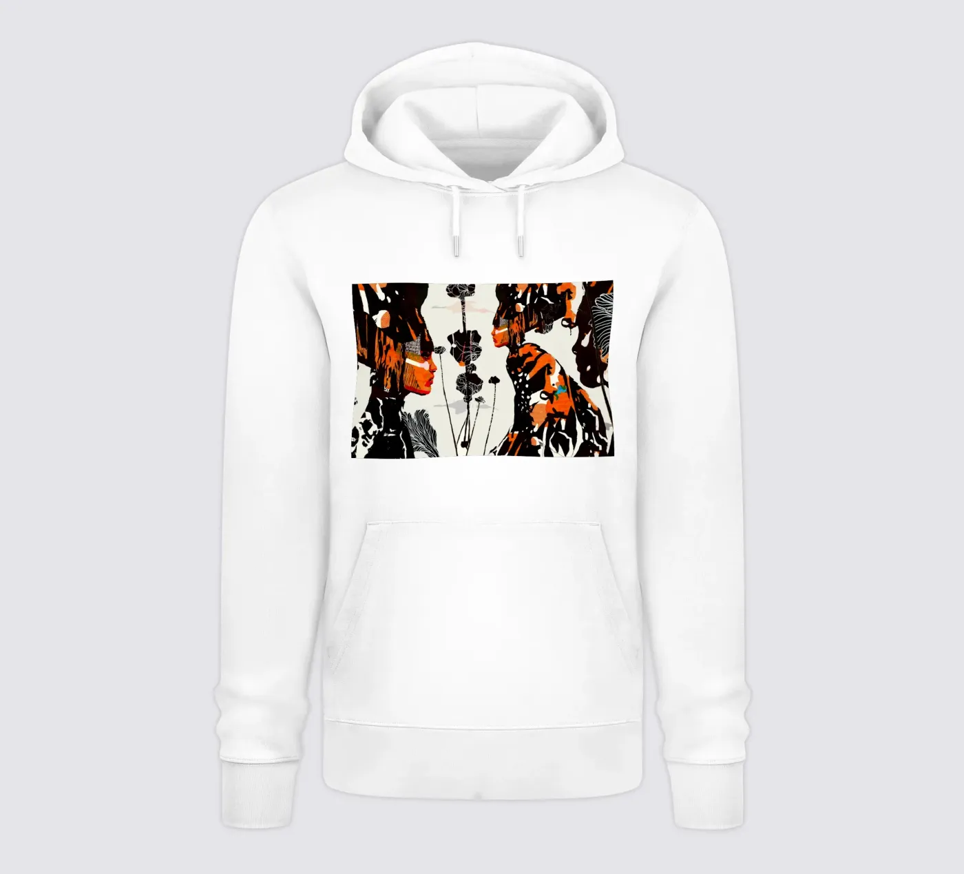 flamingo eclipse felpa con cappuccio da Giulio Iurissevich