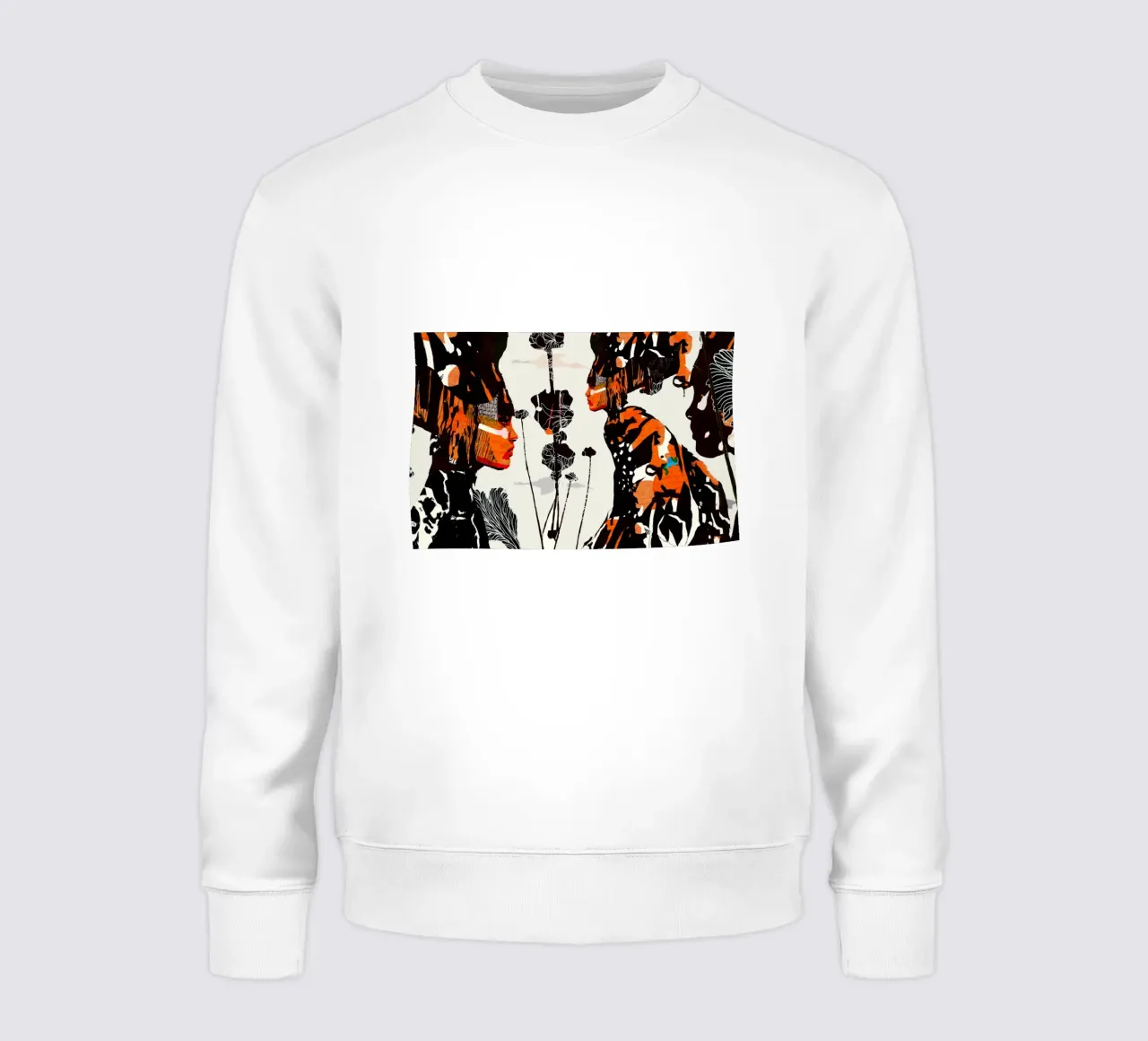 flamingo eclipse Sweatshirt von Giulio Iurissevich