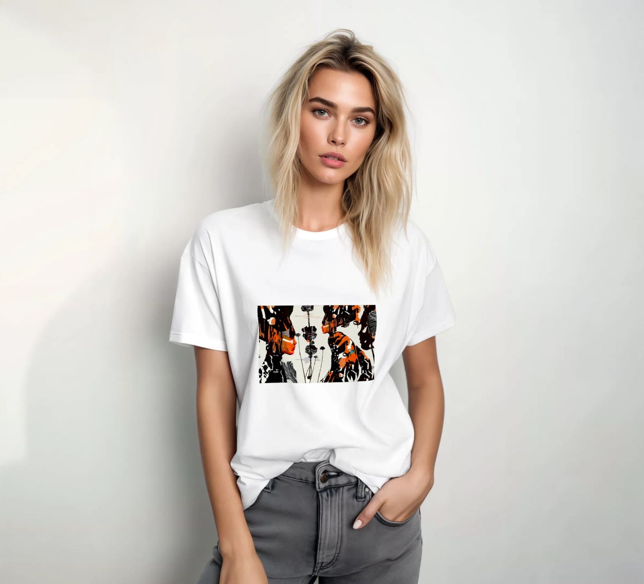 flamingo eclipse t-shirt da Giulio Iurissevich