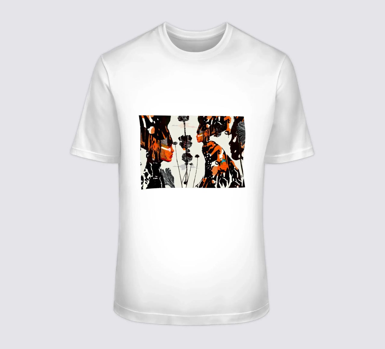 flamingo eclipse t-shirt da Giulio Iurissevich