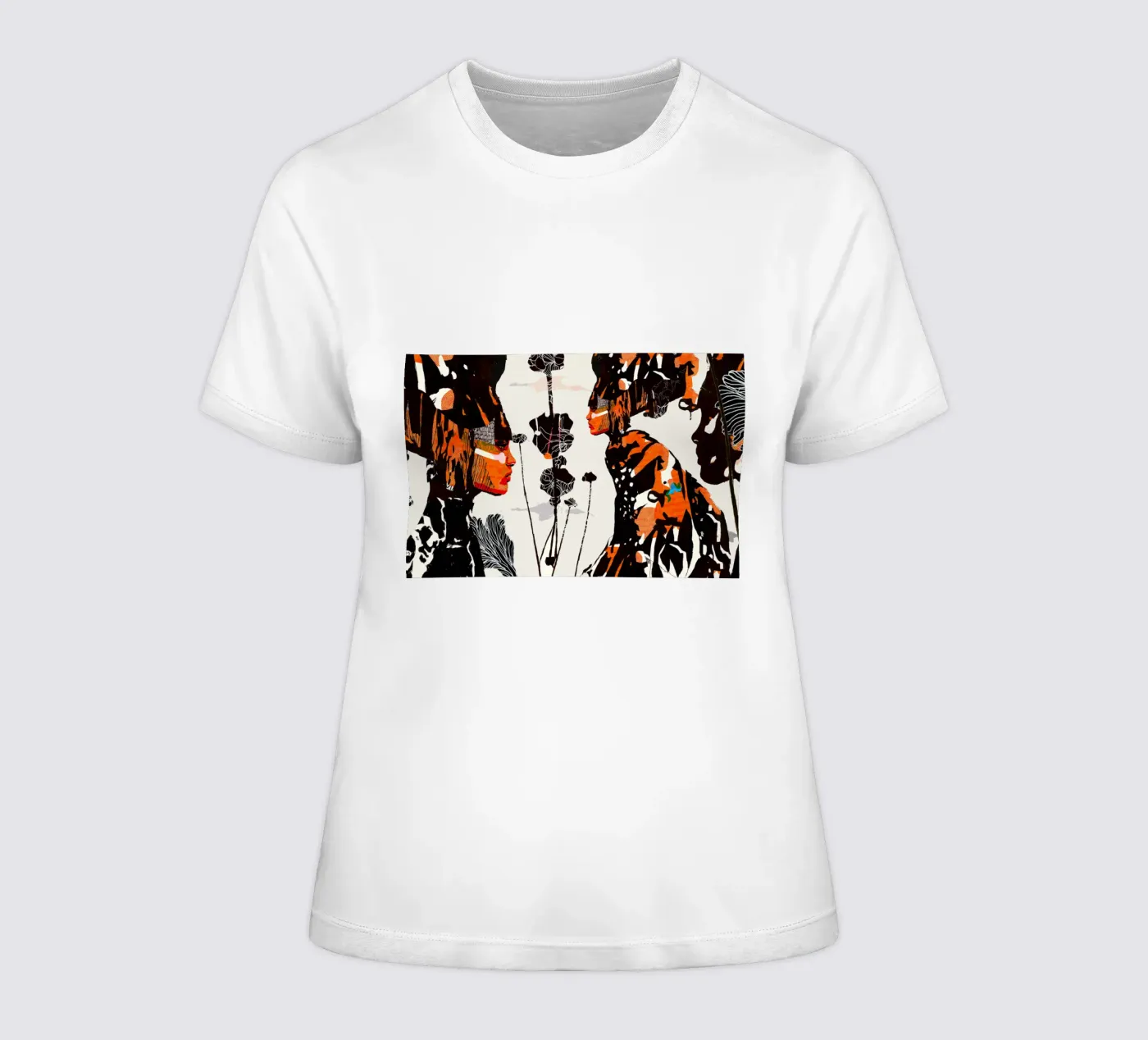 flamingo eclipse t-shirt da donna da Giulio Iurissevich