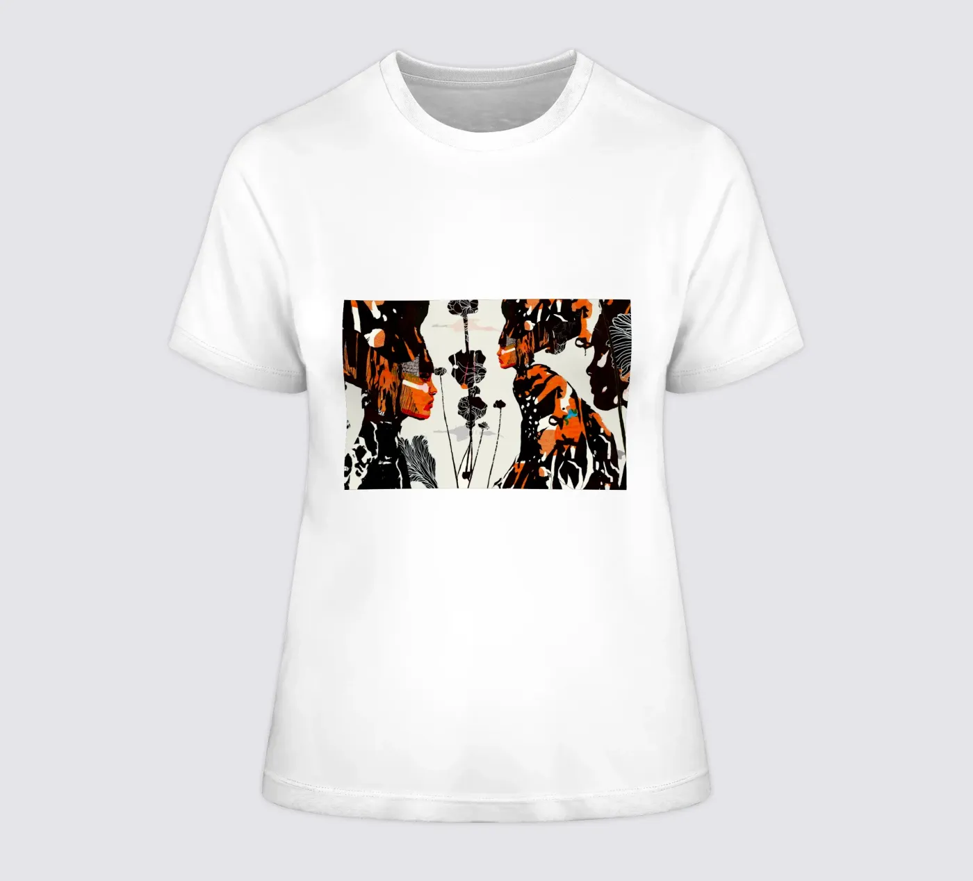 flamingo eclipse t-shirt da donna da Giulio Iurissevich