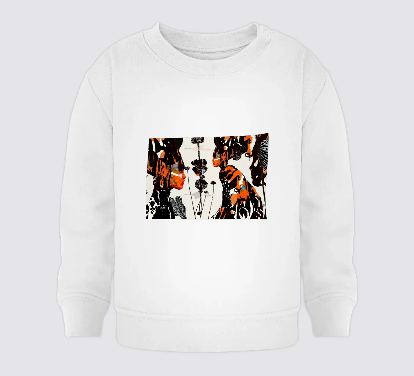 flamingo eclipse sweat pour bébé de Giulio Iurissevich