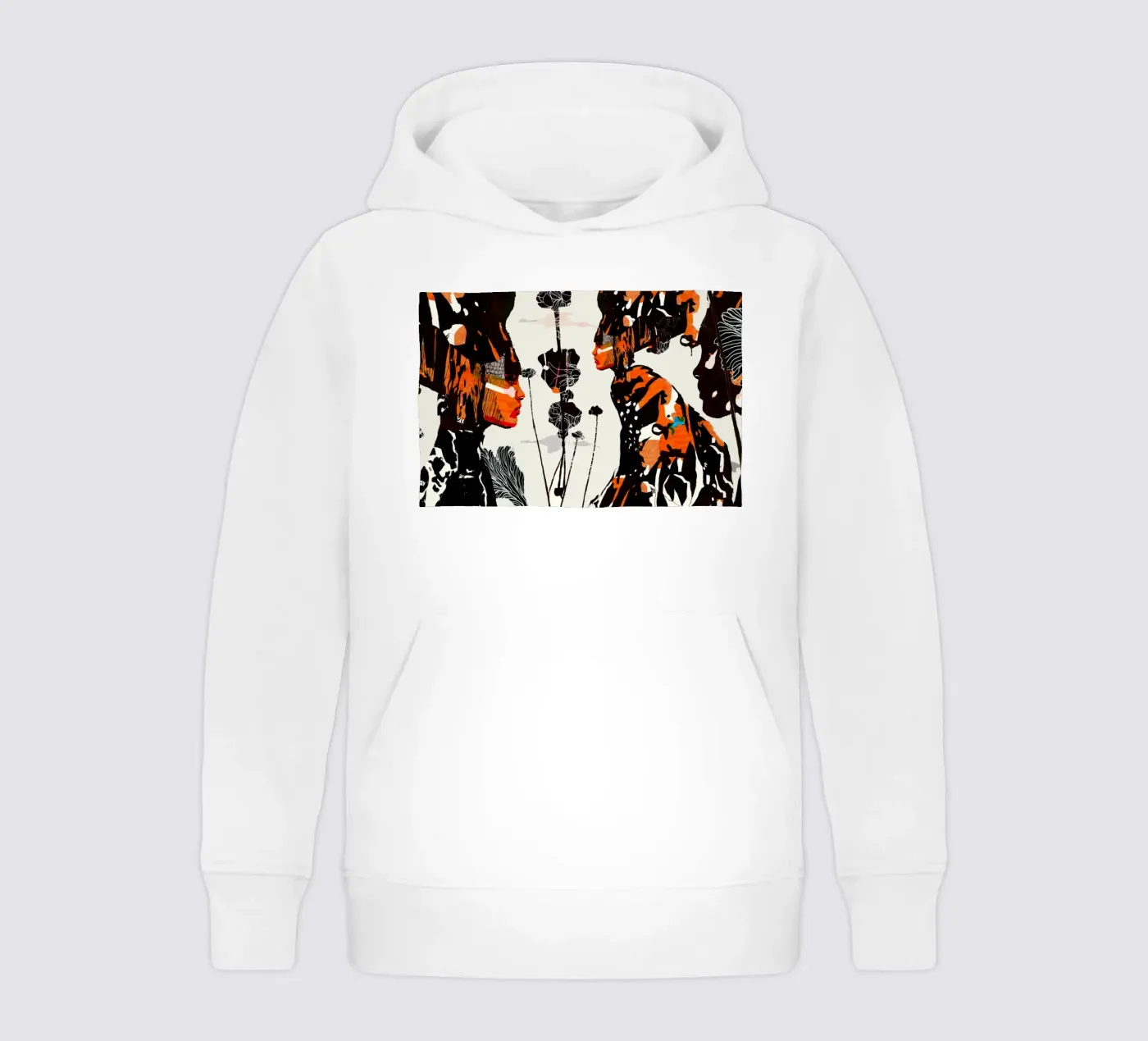 flamingo eclipse kinder hoodie van Giulio Iurissevich