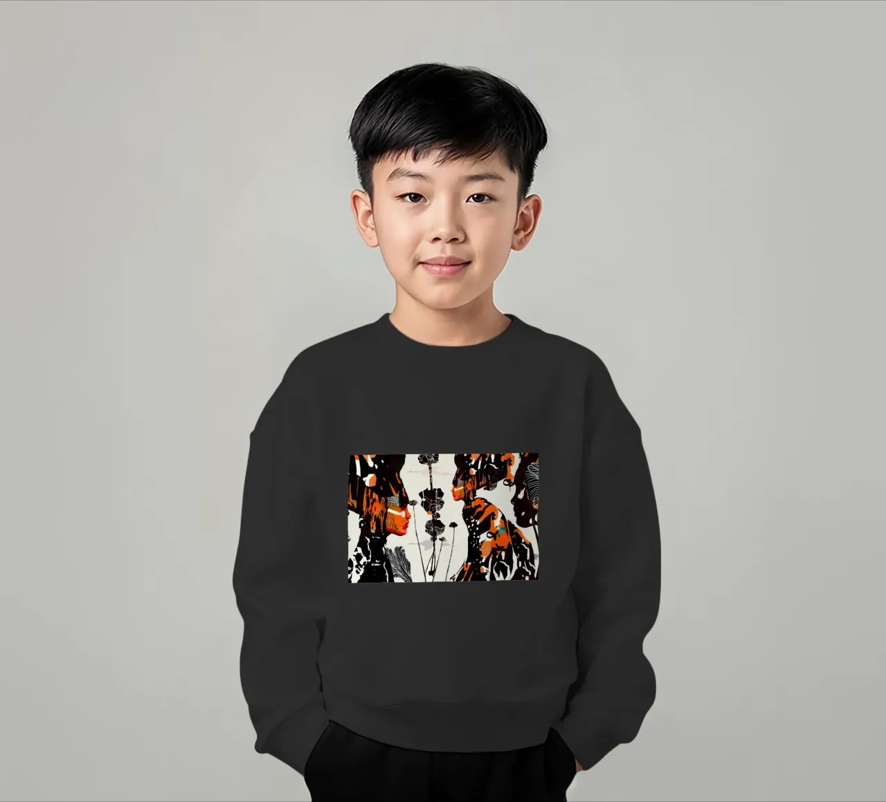 flamingo eclipse felpa bambino da Giulio Iurissevich