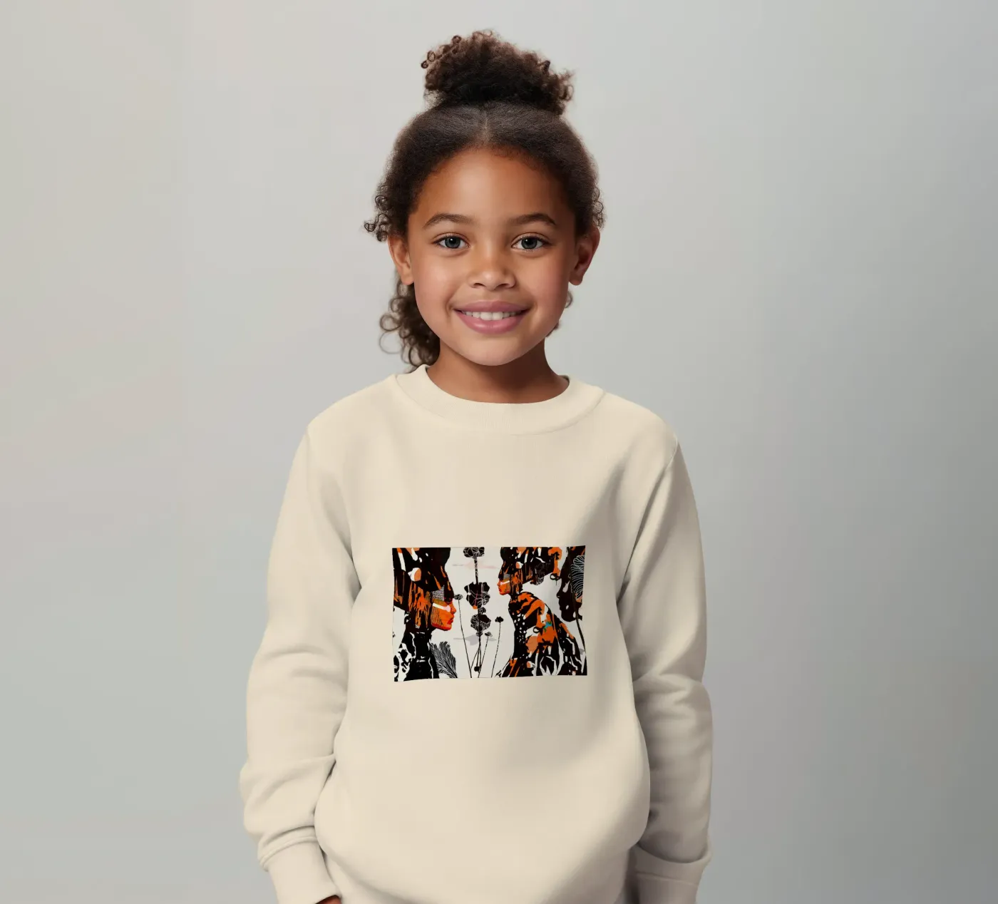 flamingo eclipse kinder sweatshirt van Giulio Iurissevich