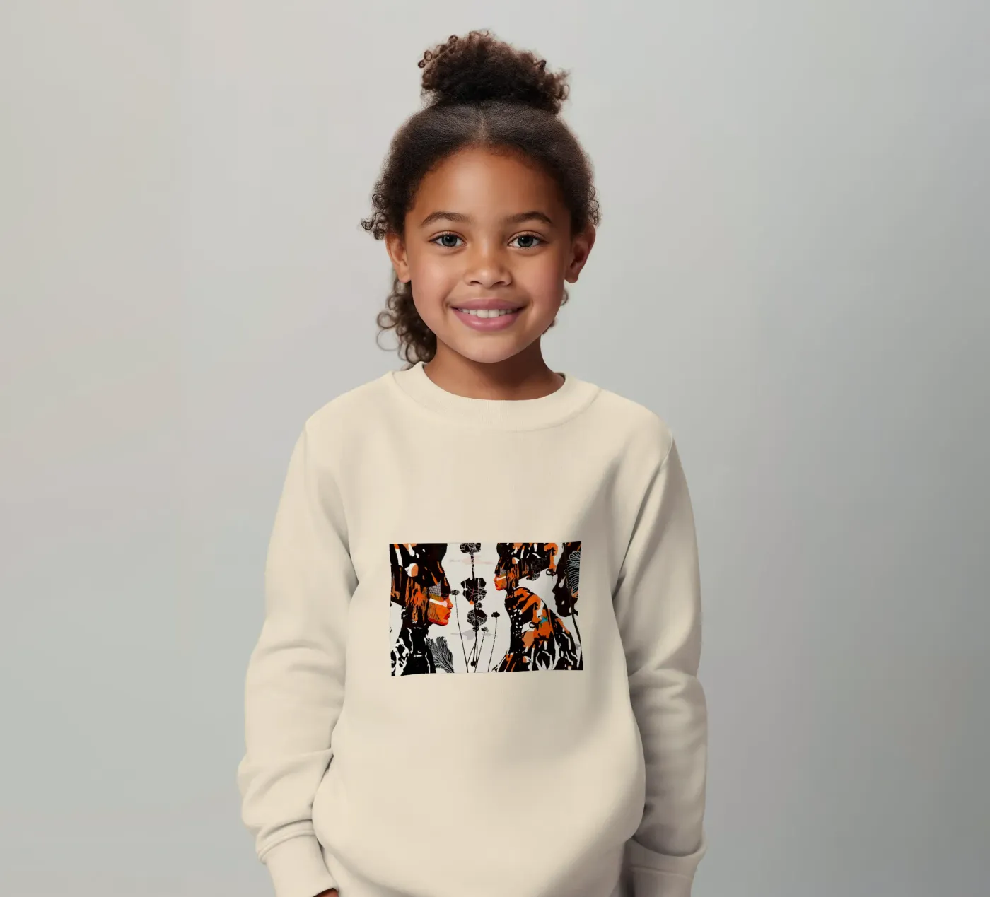 flamingo eclipse kinder sweatshirt van Giulio Iurissevich