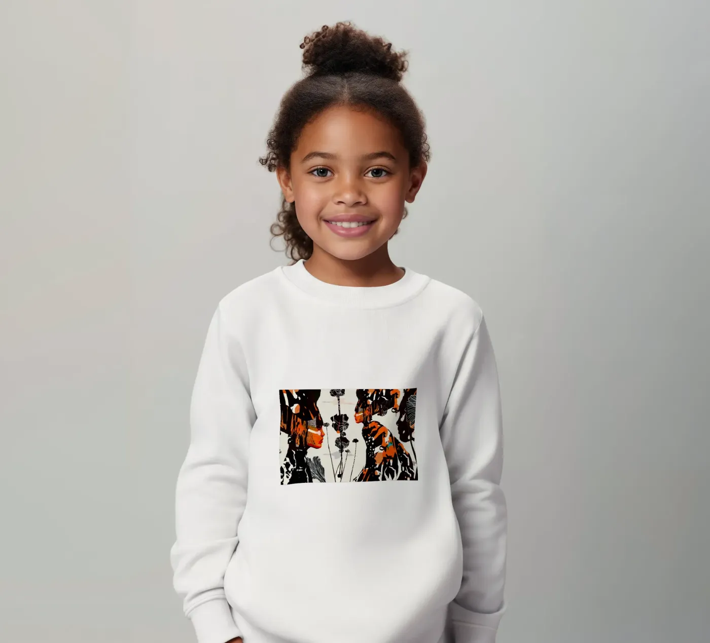 flamingo eclipse kinder sweatshirt van Giulio Iurissevich