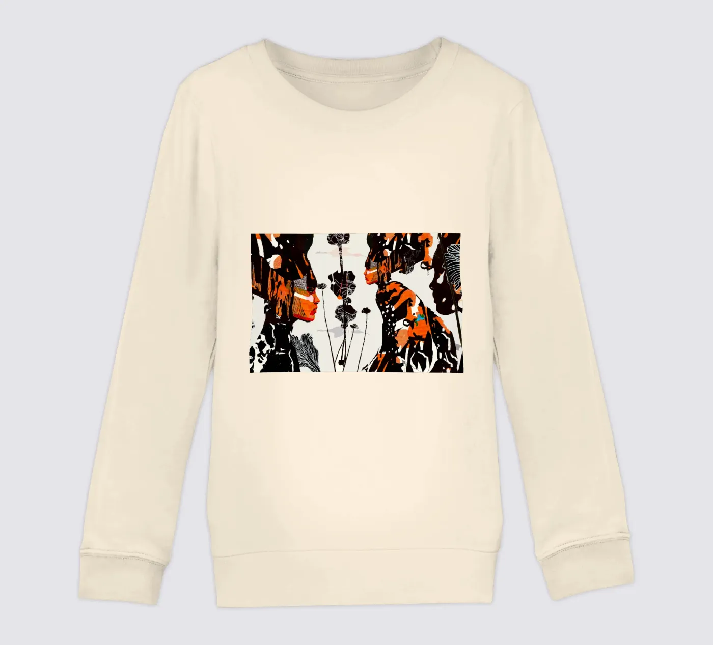 flamingo eclipse kinder sweatshirt van Giulio Iurissevich