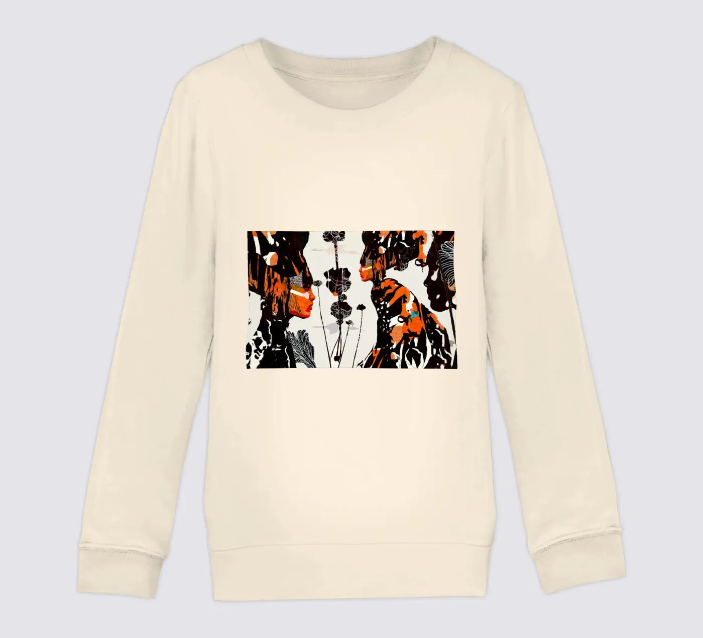 flamingo eclipse kinder sweatshirt van Giulio Iurissevich