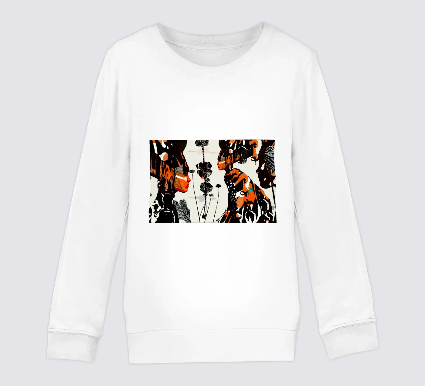 flamingo eclipse kinder sweatshirt van Giulio Iurissevich