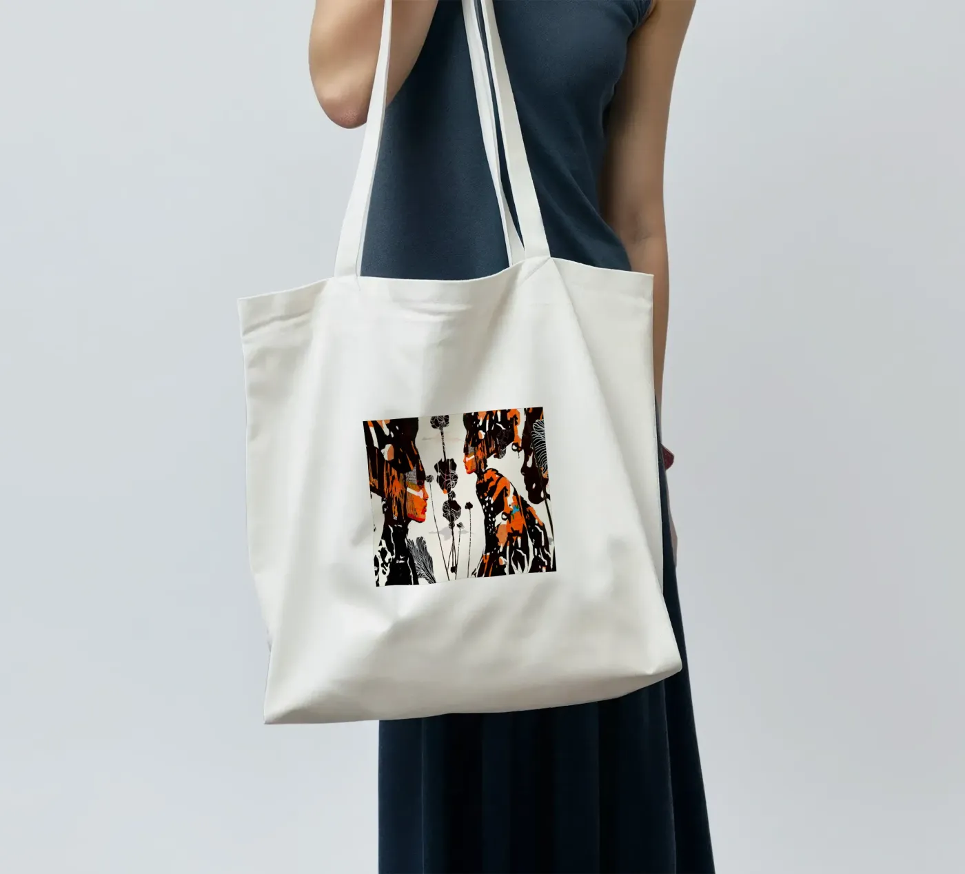flamingo eclipse tote bag by Giulio Iurissevich