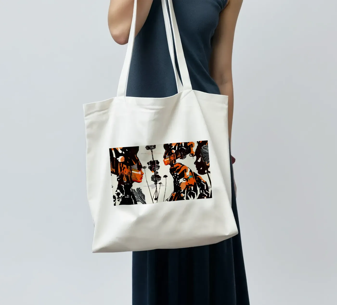 flamingo eclipse tote bag by Giulio Iurissevich