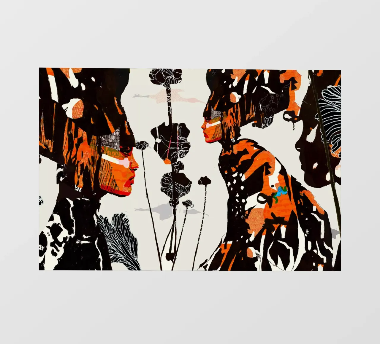 flamingo eclipse telo in pvc da Giulio Iurissevich