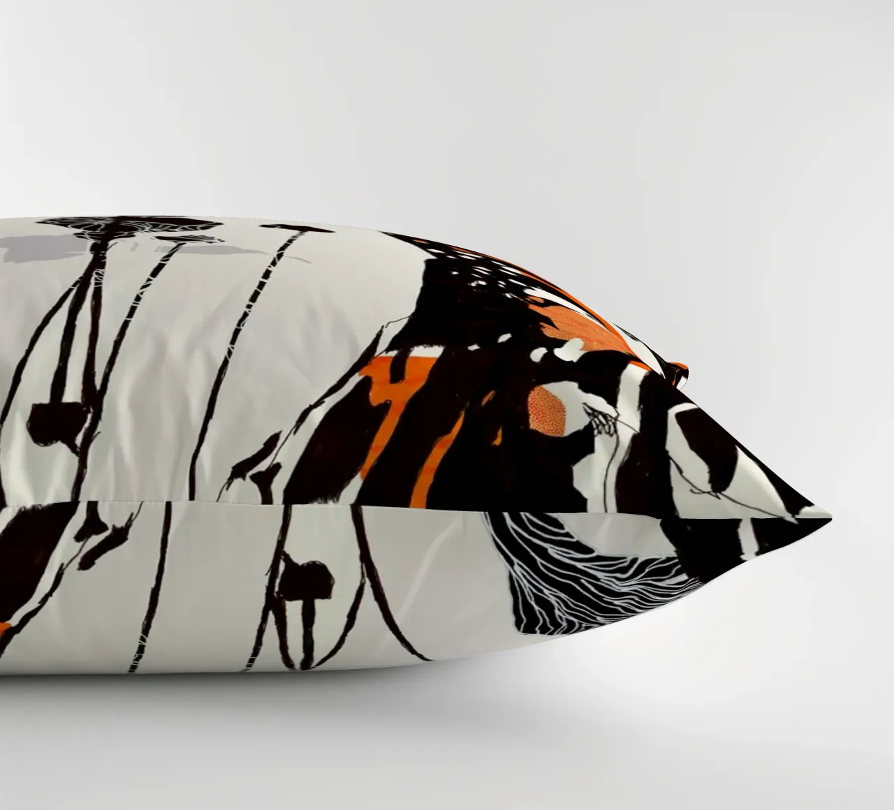 flamingo eclipse cuscino da Giulio Iurissevich