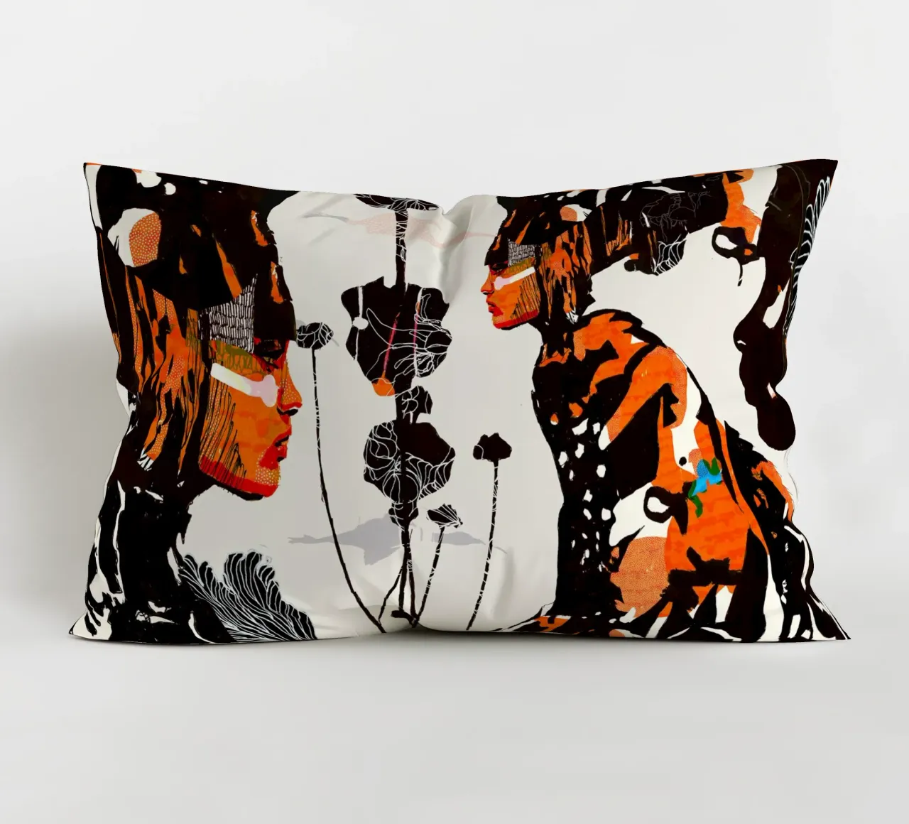 flamingo eclipse cuscino da Giulio Iurissevich