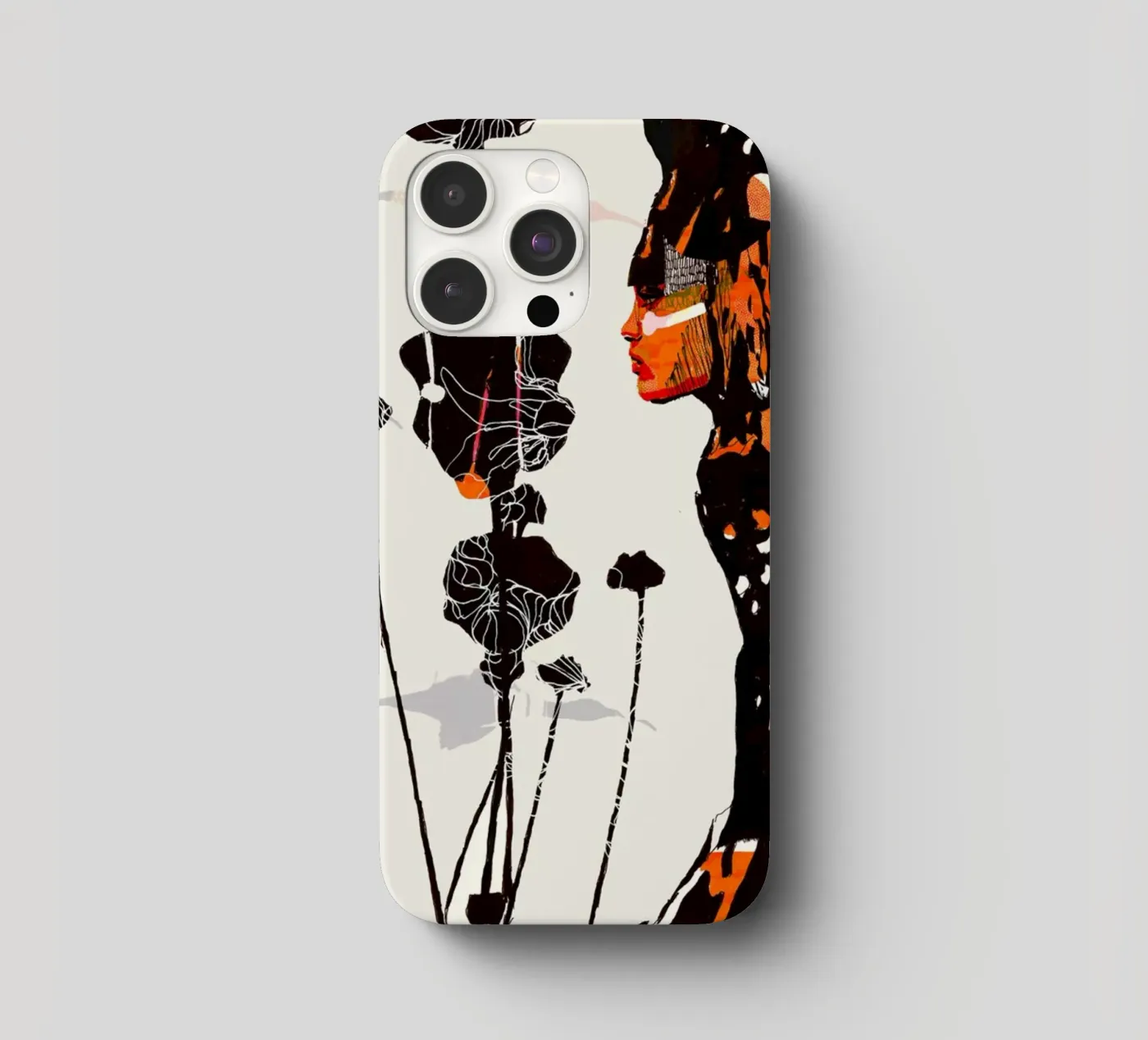 flamingo eclipse iphone case by Giulio Iurissevich