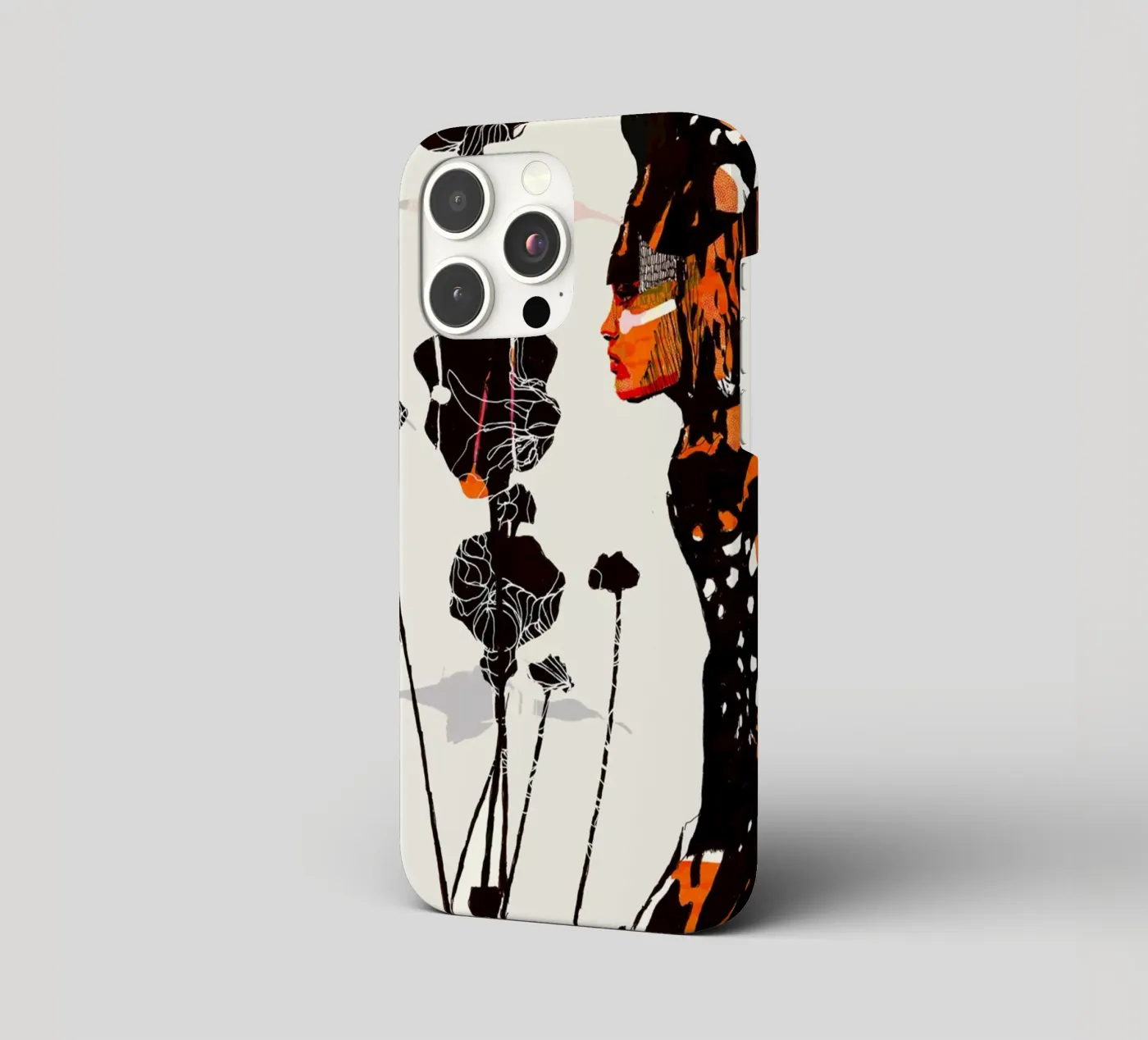 flamingo eclipse iphone case by Giulio Iurissevich