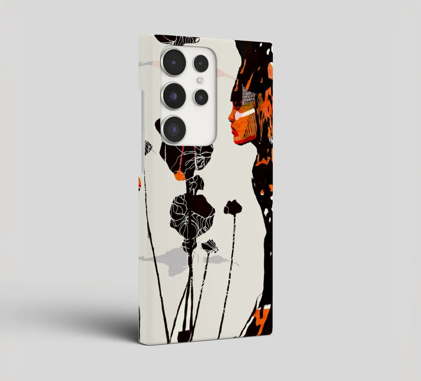 flamingo eclipse samsung phone case by Giulio Iurissevich