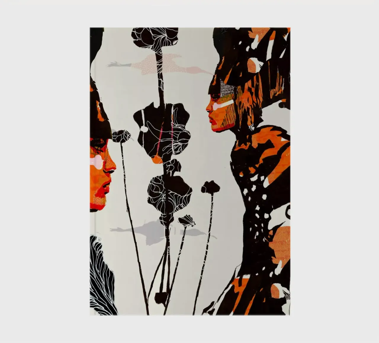 flamingo eclipse notebook by Giulio Iurissevich