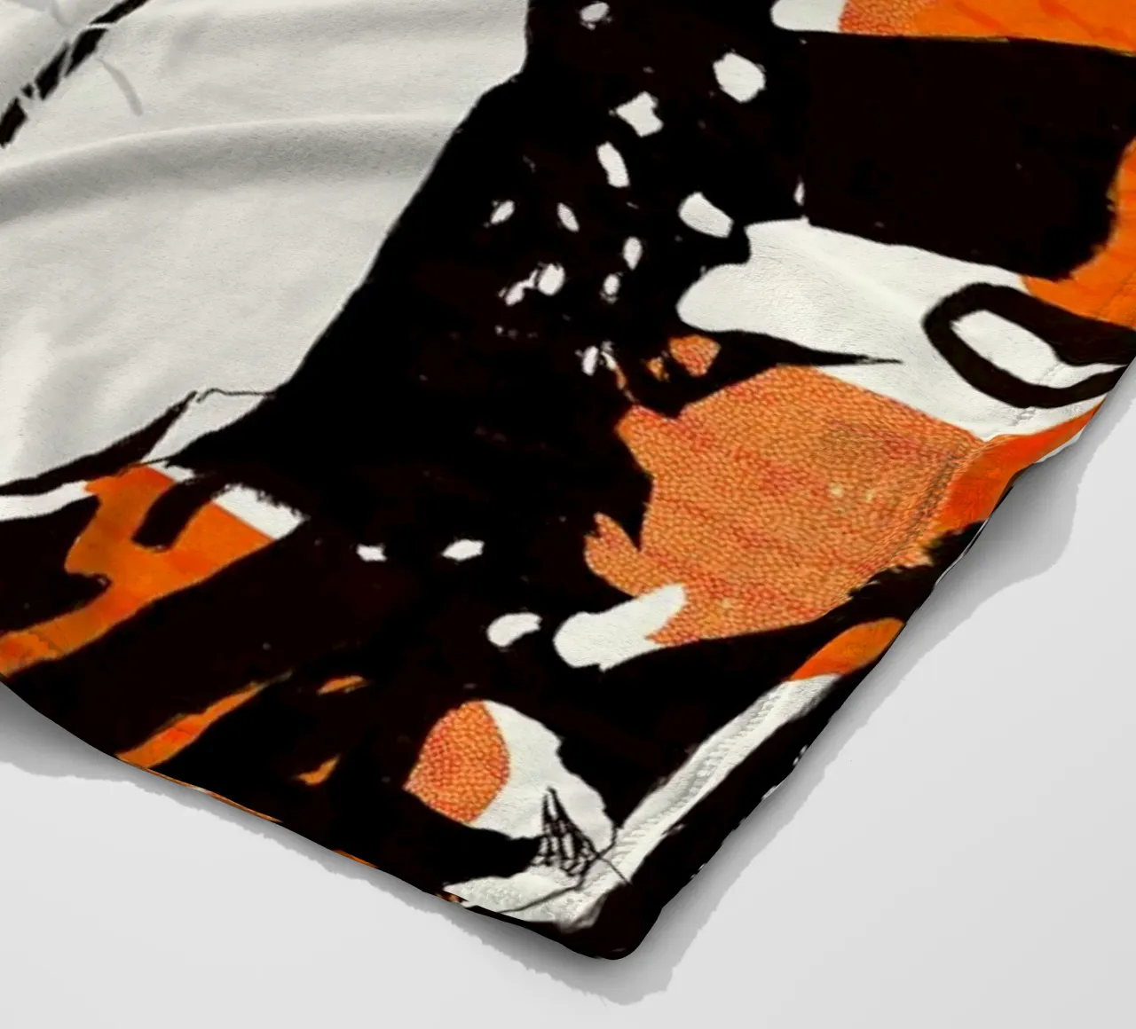 flamingo eclipse fleecedeken van Giulio Iurissevich