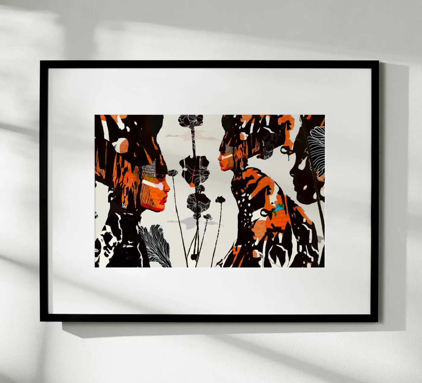 flamingo eclipse poster da Giulio Iurissevich